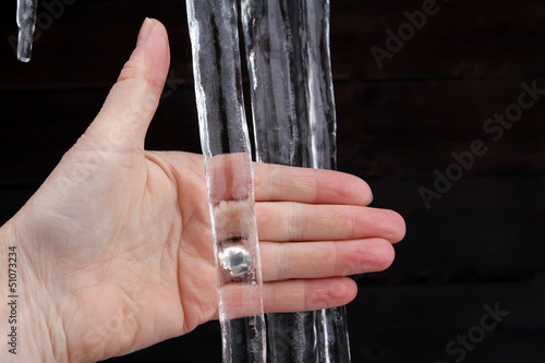 Photo: Eine eiskalte Hand Eine eiskalte Hand
