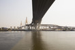 The suspension bridge,detailed
