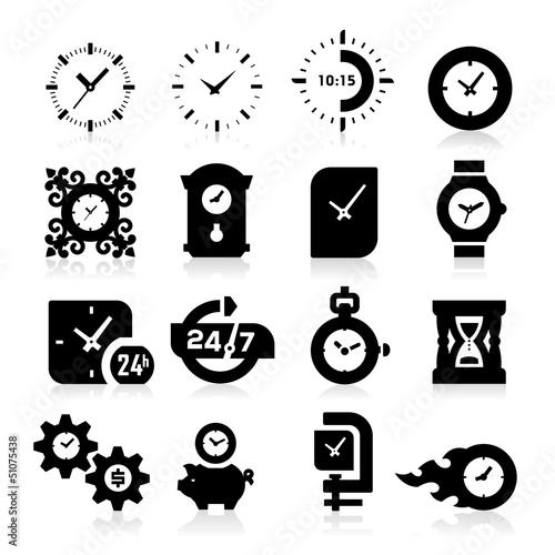 Vector: Time Icons Time Icons