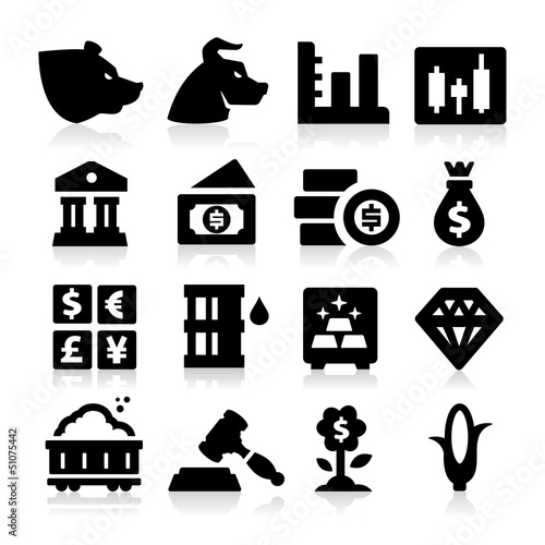 Vector: Trading Icons Trading Icons