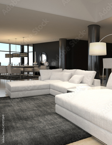 Illustration: Modern living room interior | Design Loft Modern living room interior | Design Loft