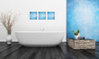 Interior of Luxurious Design Bath Room