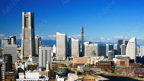 Photo: yokohama cityscape yokohama cityscape