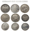 Ancient silver German coins