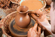 potter at work