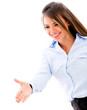 Business handshake