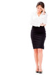 Worried business woman
