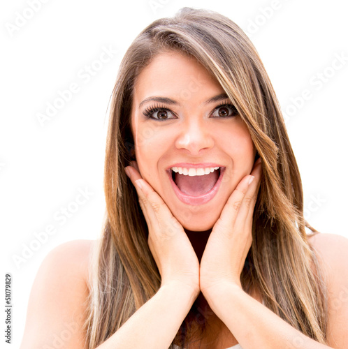 Photo: Surprised woman Surprised woman