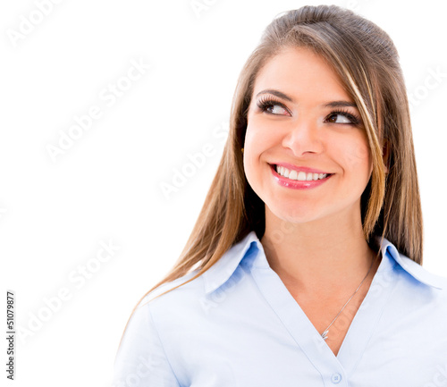 Photo: Thoughtful business woman Thoughtful business woman