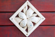 Stone Plumeria craft art design for spa