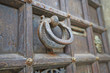 Door in Venice with old kind of bell