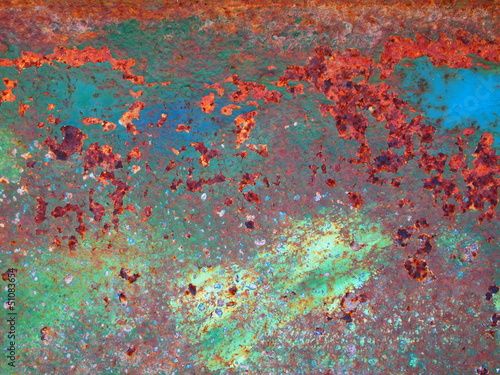 Photo: Struttura di metallo arrugginito Struttura di metallo arrugginito