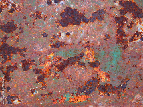 Photo: Struttura di metallo arrugginito Struttura di metallo arrugginito