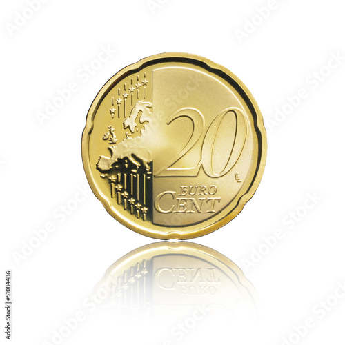 Photo: 20 cent, Euro 20 cent, Euro
