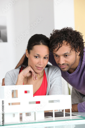 Photo: Couple of real estate agents Couple of real estate agents