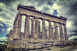 Parthenon temple on the Athenian Acropolis, Greece