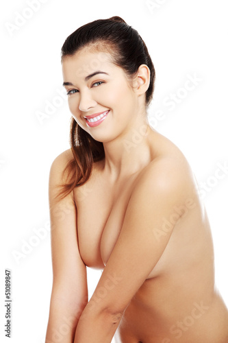 Photo: Beautiful fit topless woman Beautiful fit topless woman
