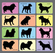 Dog Silhouettes 2