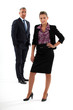 Portrait of self-confident businesspeople