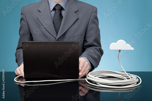 Photo: Cloud computing Cloud computing
