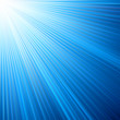 Blue color design with a burst. EPS 8