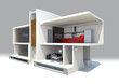 design house with home battery system,smart meter