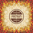 Geometric Vintage Background 04