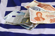 Euro und Drachmen