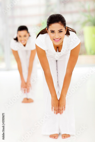 Photo: women doing body exercise women doing body exercise