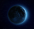 Illustration: Blue moon Blue moon