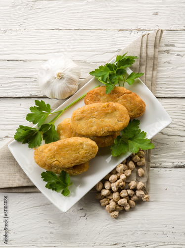 Photo: chickpeas croquettes chickpeas croquettes