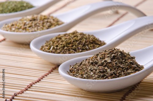 Photo: Different aromatic herbs Different aromatic herbs