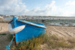 Blue boat