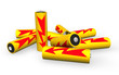 yellow batteries