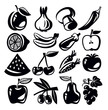 vegetables and fruits