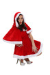 Woman dressed in festive costume