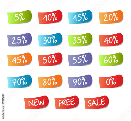 Vector: discounts discounts