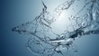 water splash 3d