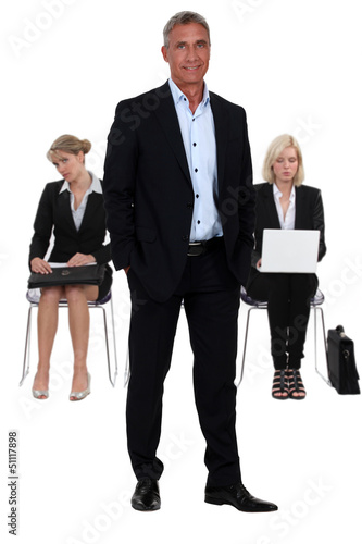 Photo: Business waiting area Business waiting area