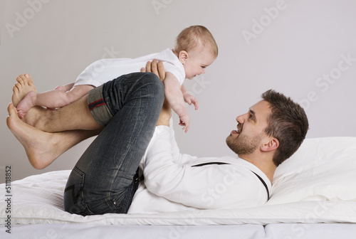 Photo: Father and child Father and child