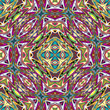 Native American vector pattern with ancient motifs
