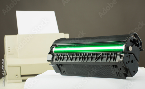 Photo: Printer toner cartridge Printer toner cartridge