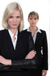 blonde businesswomen