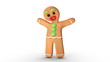 Gingerbread Man is Yawning
