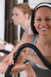 Photo: Women working out in a gym Women working out in a gym