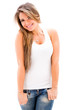 Beautiful casual woman