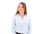 Thughtful business woman