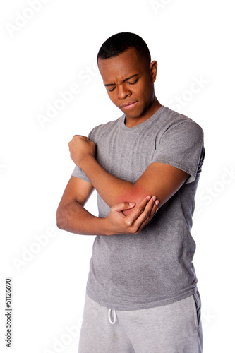 Photo: Elbow injury Elbow injury