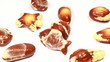 Milk and white chocolates