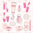 Set of cosmetics